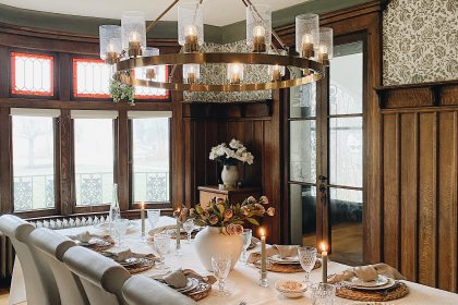 historic home, dining room design