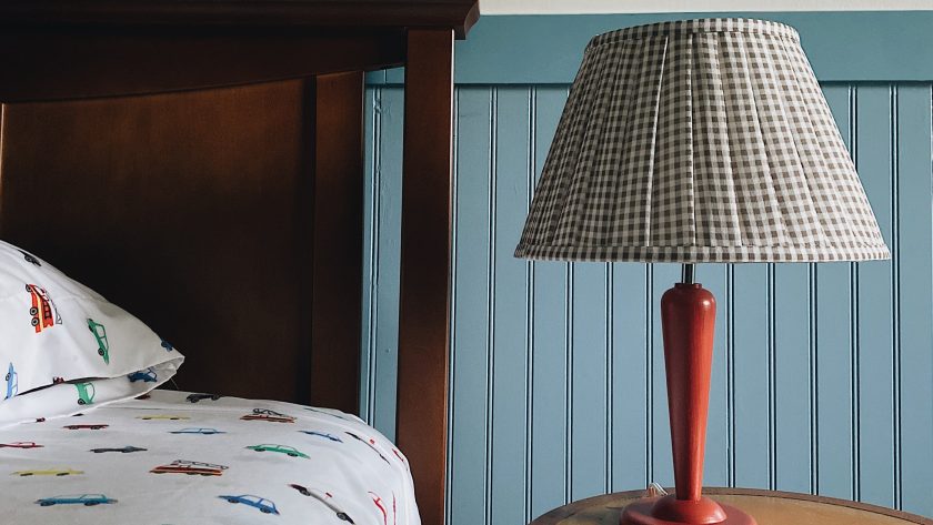 red, blue and white big boy room classic grown up room for a boy, benjamin moore, lowe's