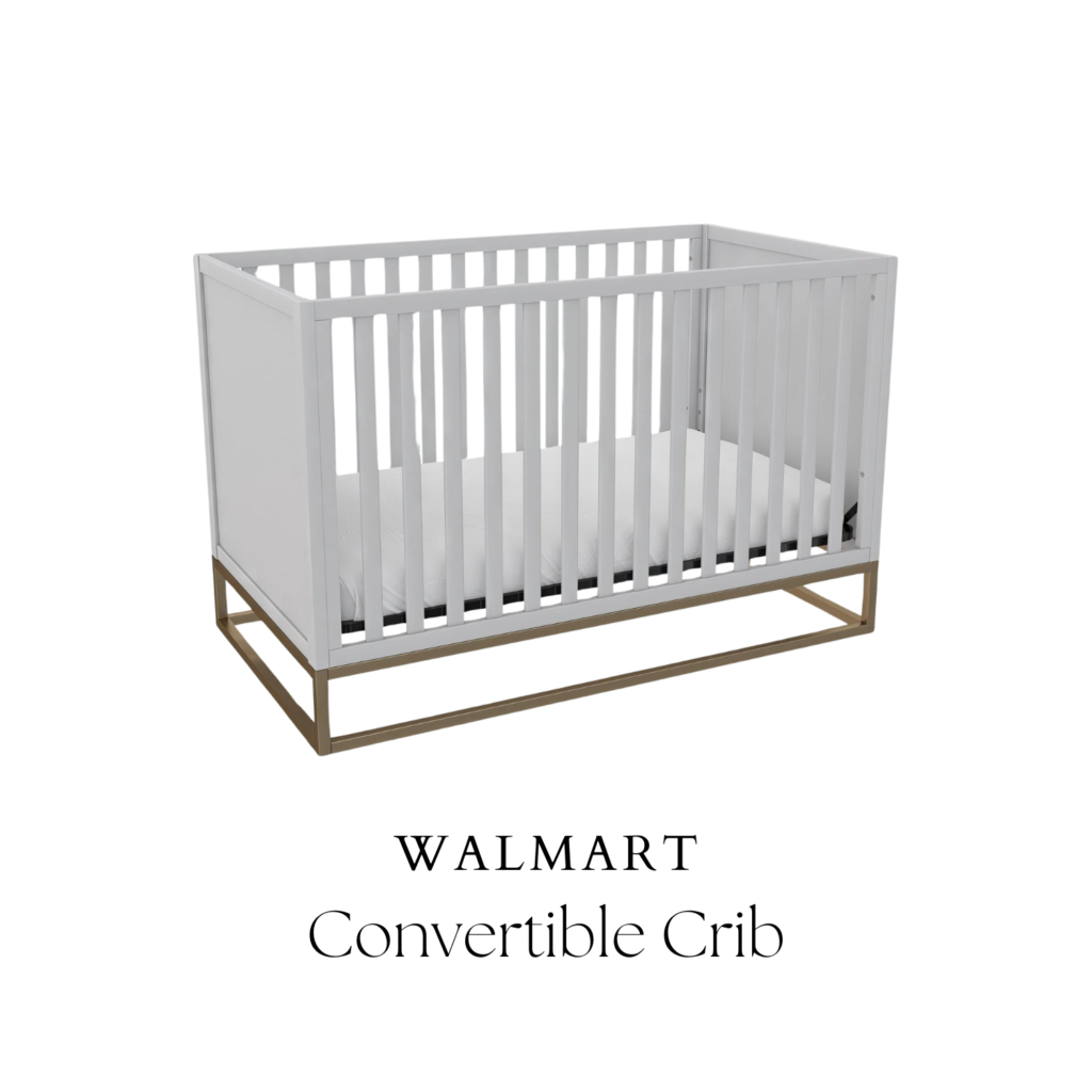 Convertible, 3-in-one crib, gold and gray crib, modern crib, affordable crib, kids room, gender neutral nursery, baby